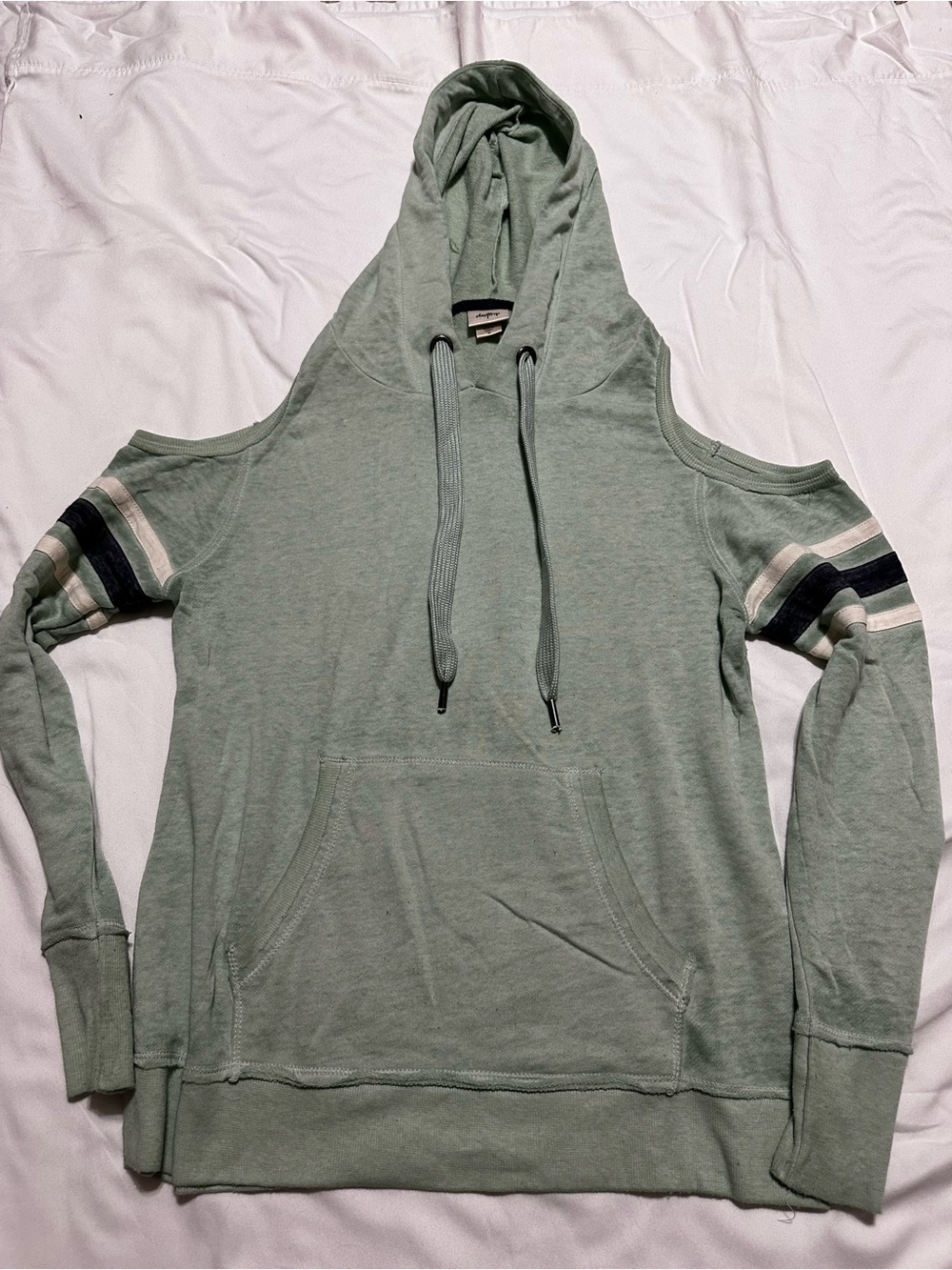 Daytrip Sage Green Hooded Pullover with Drawstring